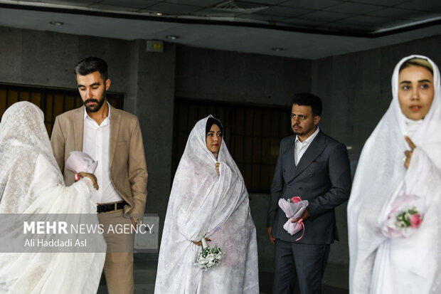 ازدواج ۴۰ زوج دانشجوی دانشگاه علوم پزشکی ایران