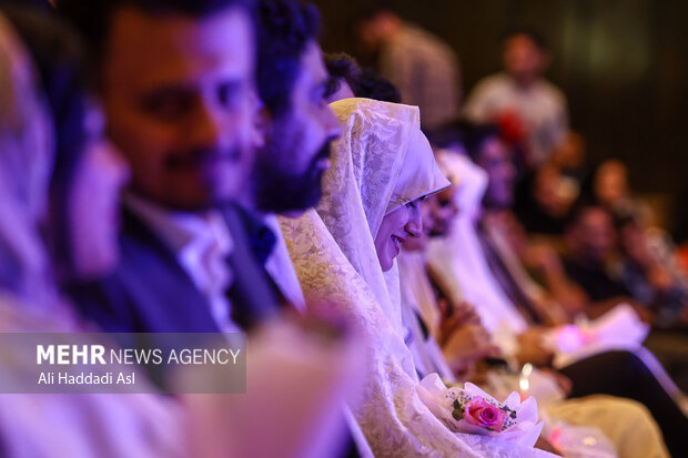 ازدواج ۴۰ زوج دانشجوی دانشگاه علوم پزشکی ایران