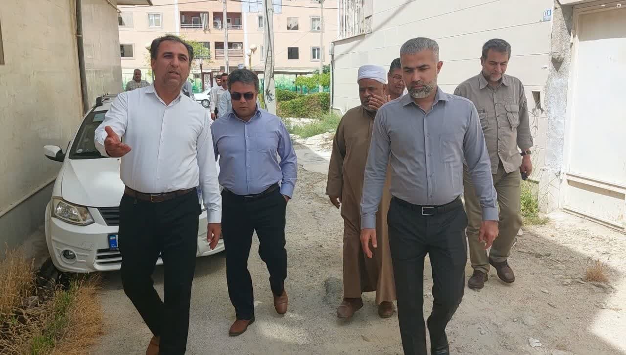 طرح «در کوچه‌های خدمت» در گناوه اجرا شد