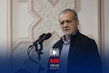 پزشکیان: ۸ ماه پیش همینجا مرا تحویل نمی‌گرفتند حالا شده‌ام رئیس‌جمهور!
