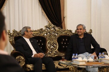 وزیر کشور پاکستان با استاندار خراسان رضوی دیدار و گفتگو کرد
