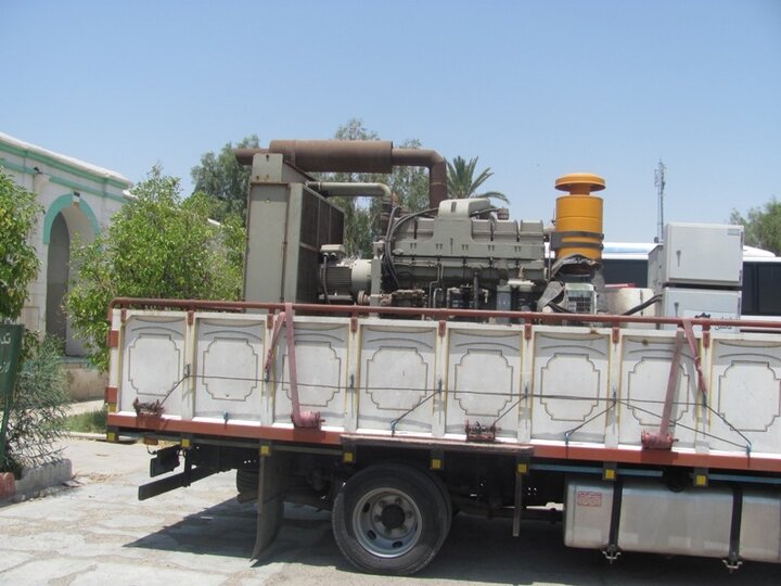 توقیف کامیون حامل ژنراتورهای 60 میلیاردی قاچاق در فارس