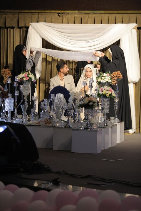 جشن ازدواج ۴۰ زوج دانشجو در تهران برگزار شد