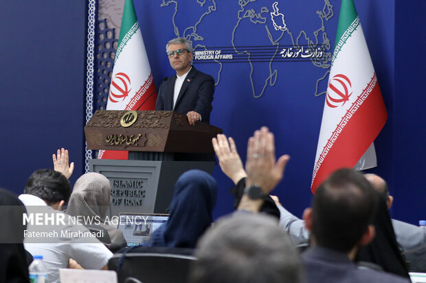 نشست خبری سخنگوی وزارت امور خارجه