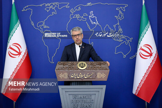 Press conference of Iran’s Foreign Ministry spokesman
