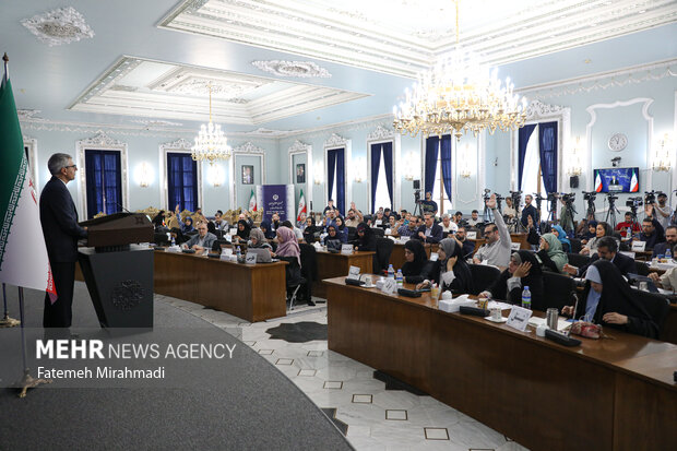 Press conference of Iran’s Foreign Ministry spokesman
