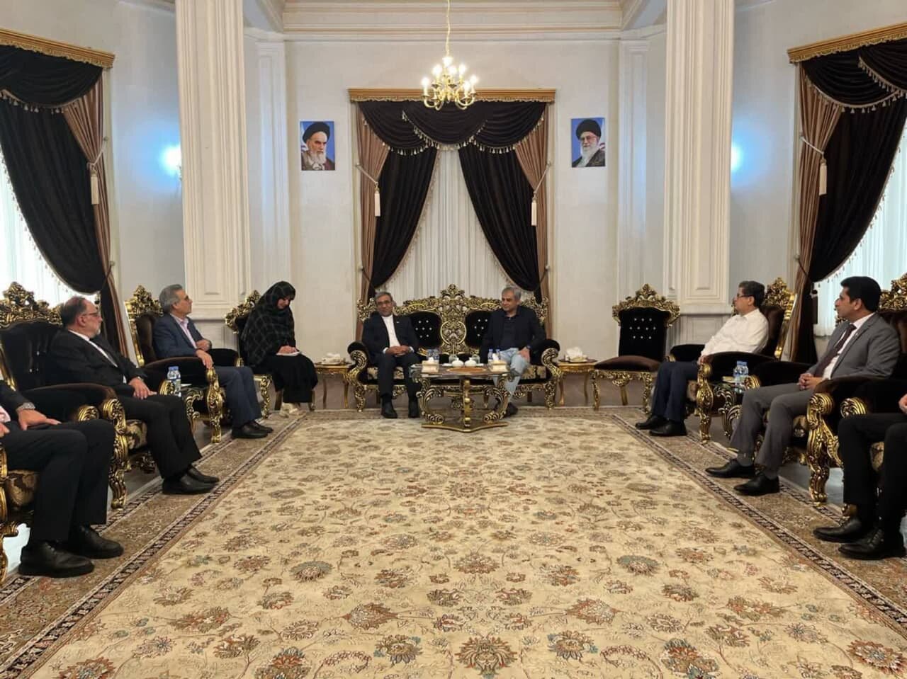 وزیر کشور پاکستان وارد مشهد شد