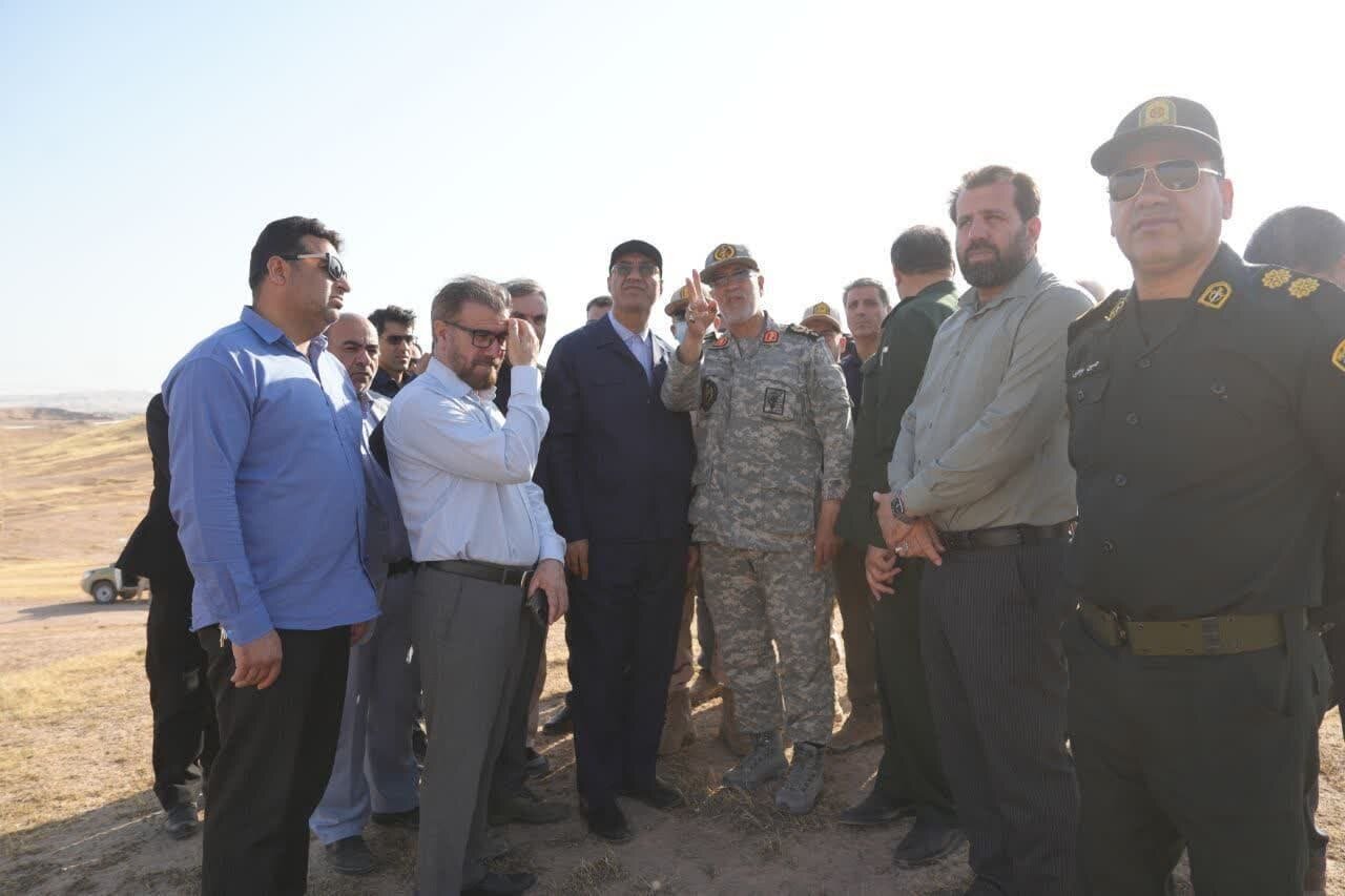 بازدید استاندار کرمانشاه از پایانه مرزی خسروی و منذریه