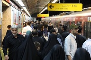 ثبت ۹ میلیون تردد با مترو تهران