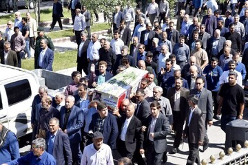 پیکر نماینده سابق ایلام در مجلس تشییع شد