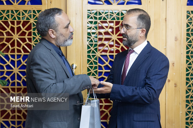 بازدید معاون سفیر روسیه در تهران از خبرگزاری مهر