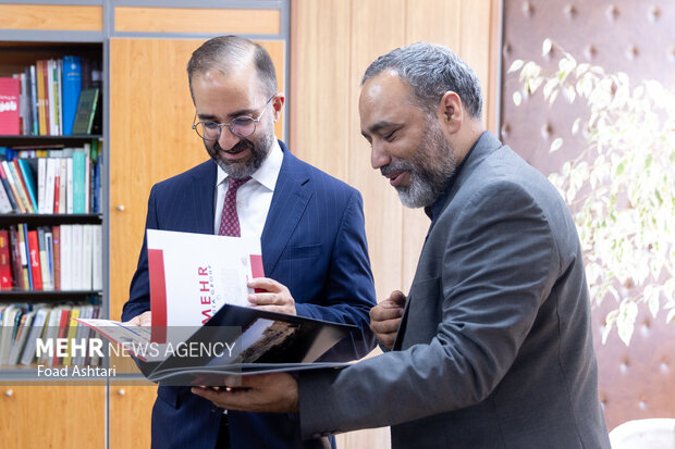 بازدید معاون سفیر روسیه در تهران از خبرگزاری مهر
