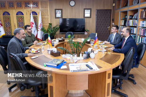 بازدید معاون سفیر روسیه در تهران از خبرگزاری مهر