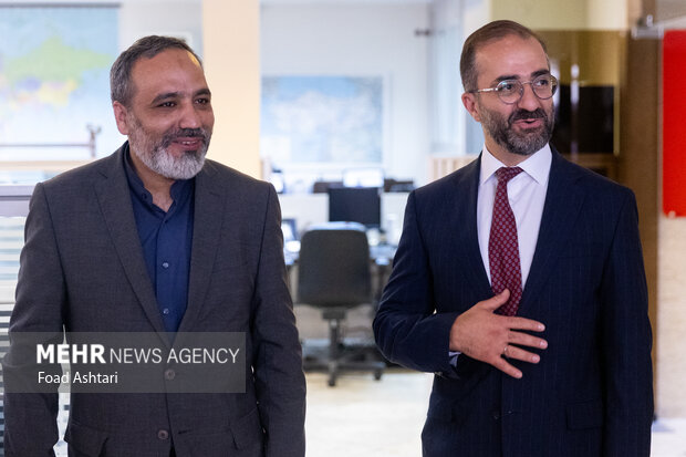 بازدید معاون سفیر روسیه در تهران از خبرگزاری مهر
