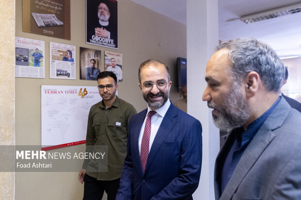 بازدید معاون سفیر روسیه در تهران از خبرگزاری مهر