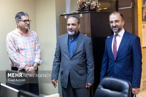 بازدید معاون سفیر روسیه در تهران از خبرگزاری مهر