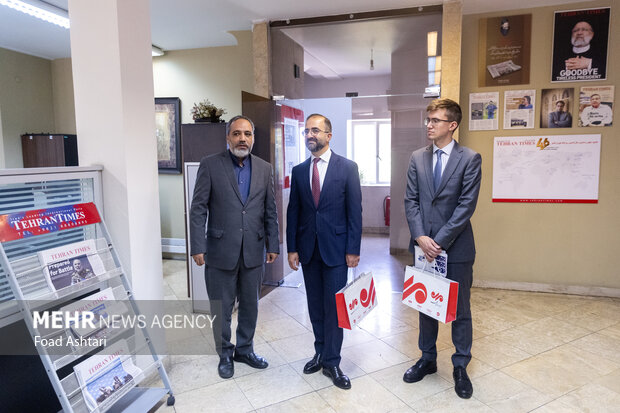 بازدید معاون سفیر روسیه در تهران از خبرگزاری مهر