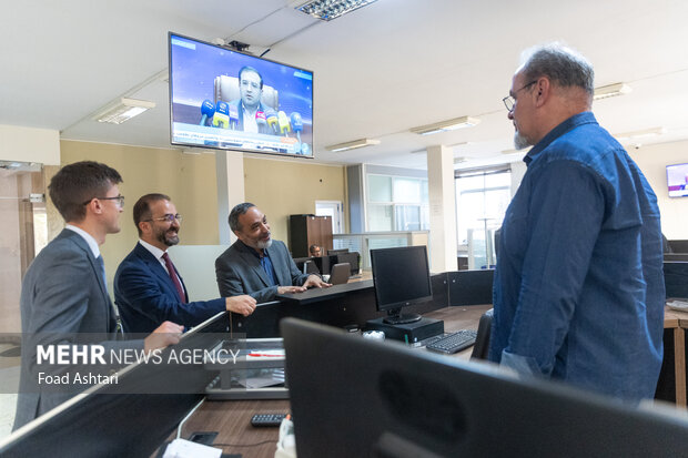 بازدید معاون سفیر روسیه در تهران از خبرگزاری مهر
