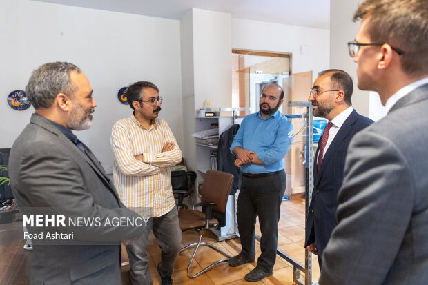بازدید معاون سفیر روسیه در تهران از خبرگزاری مهر