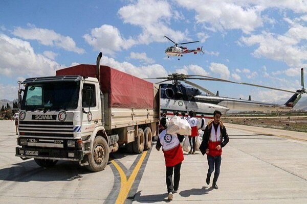 ارسال 60 تن کمک بشردوستانه هلالاحمر ایران به سیلزدگان پاکستان
