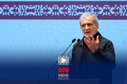 شهریارخوانی مسعود پزشکیان در دیدار با ایرانیان مقیم عمان