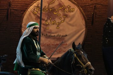 دوازدهمین سوگواره ملی تعزیه ده‌زیار آغاز به کار کرد