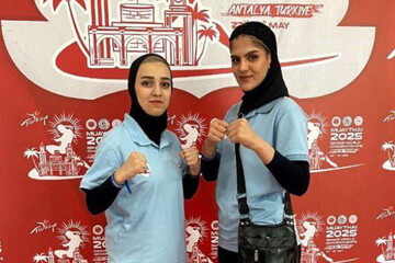کسب  دو مدال دختران ایران در مسابقات جهانی موی تای