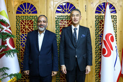 Japan’s envoy to Tehran tours MNA HQ