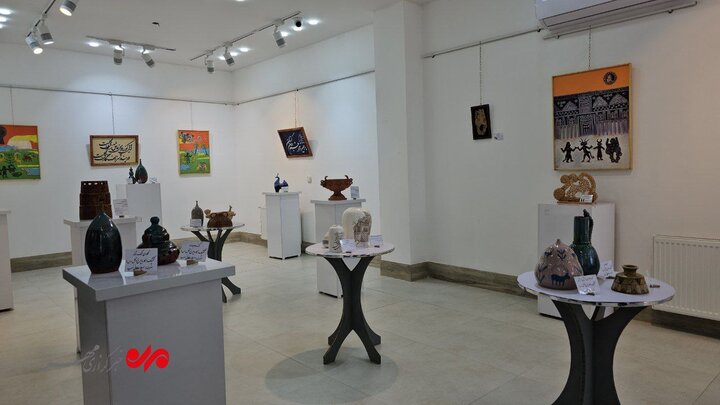 بازآفرینی سفالهای جیرفت و ارتباط آن با خیام +فیلم