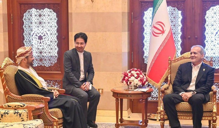 Pezeshkian, Oman FM hold talks, discuss friendly ties Pezeshkian, Oman FM hold talks, discuss friendly ties