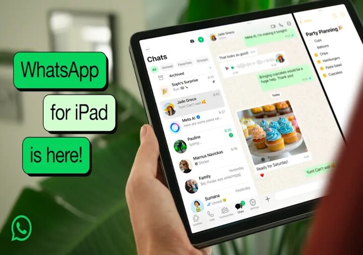واتس اپ برای آی پد عرضه شد