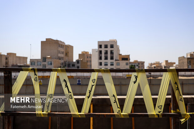 بازدید از روند اجرایی احداث خط ۱۰ مترو