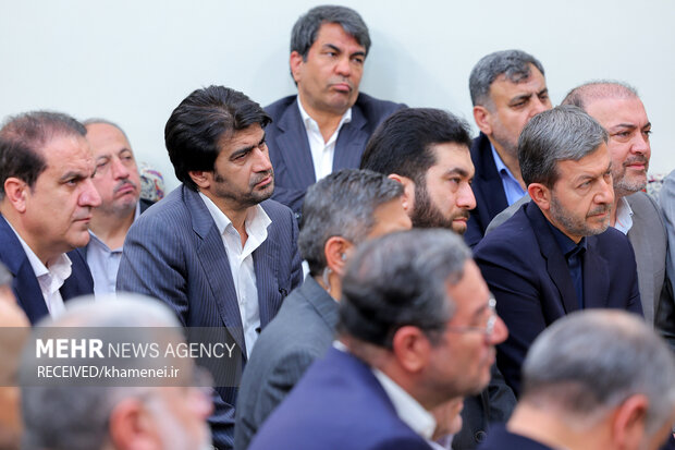 دیدار وزیر کشور و استانداران با رهبر معظم انقلاب اسلامی