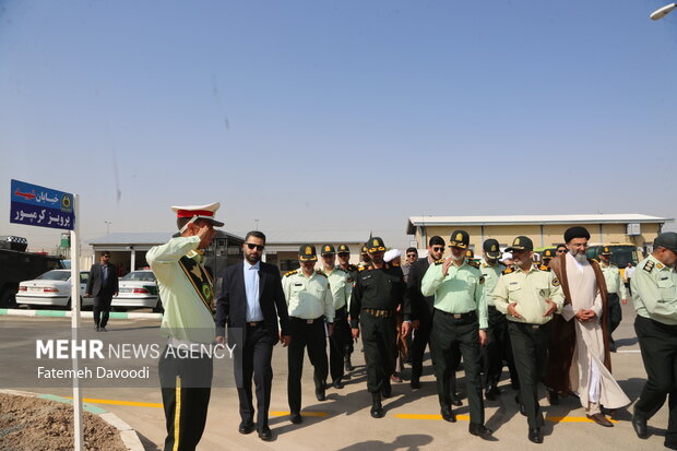 سفر فرمانده فراجا به شرق استان تهران