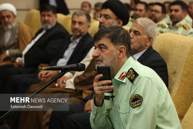 سفر فرمانده فراجا به شرق استان تهران
