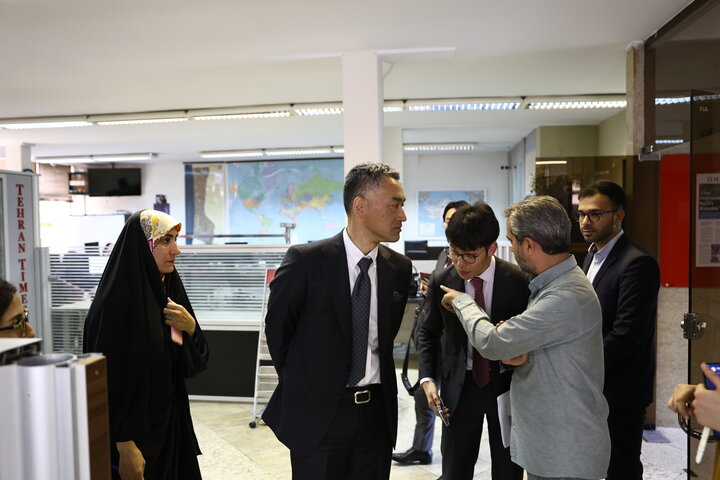 Japanese ambassador talks bilateral relations in Tehran Times visit