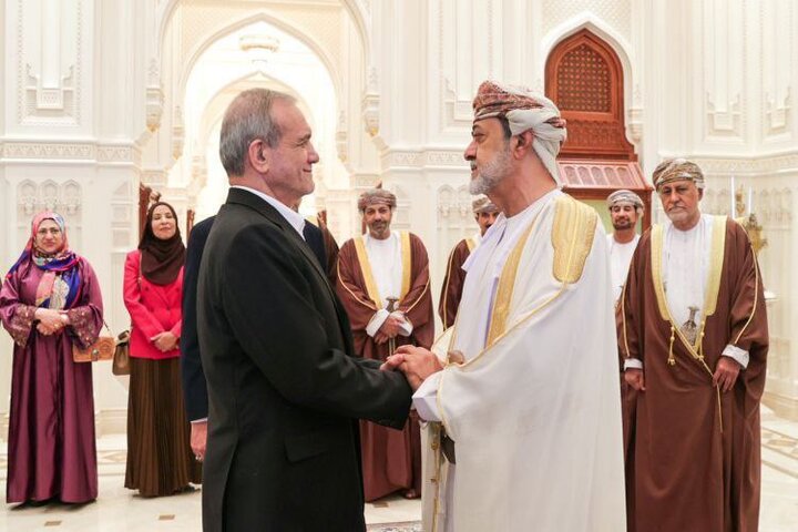 President Pezeshkian returns home after visit to Oman