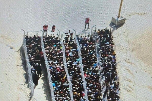 غزه،توزيع،توهين،آميز،مركز،بشردوستانه،نوار،اسرائيلي