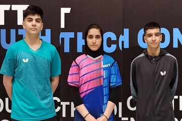 یک طلا و دو نقره سهم پینگ پنگ بازان در پایان روز دوم کانتندر ازبکستان