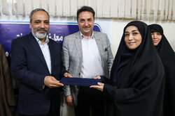 آئین معارفه مدیر خبرگزاری مهر خراسان رضوی در مشهد