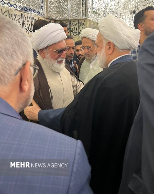 حضور رئیس قوه قضاییه بر مزار شهید رئیسی