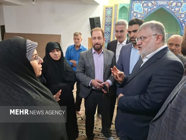 دیدار چهره‌به‌چهره استاندار تهران با روستاییان سعیدآباد