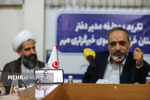 آئین معارفه مدیر خبرگزاری مهر خراسان رضوی در مشهد