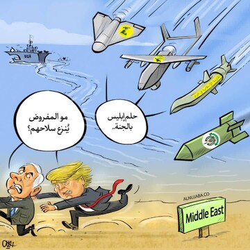 الكاريكاتير...أوهام نزع السلاح