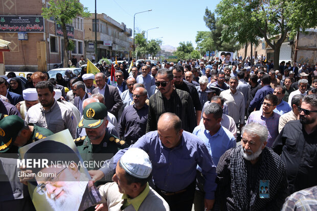 راهپیمایی ضدصهیونیستی «جمعه خشم» در سنندج