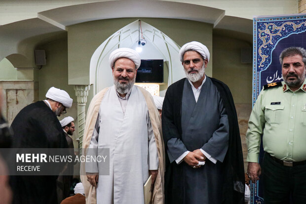 آئین تکریم و معارفه مدیرکل تبلیغات اسلامی همدان