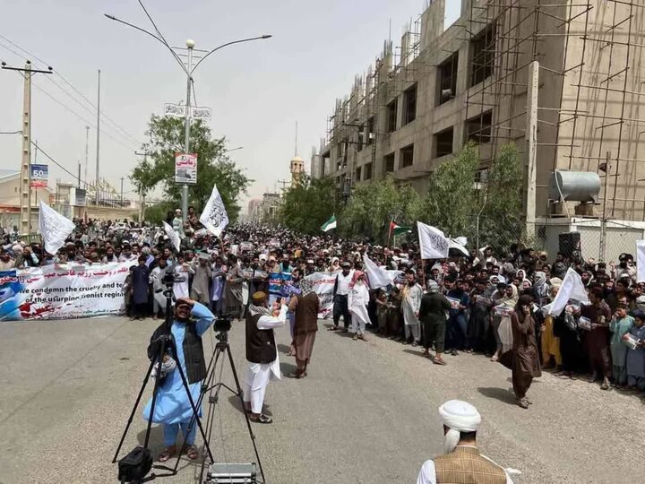 تظاهرات حمایت از غزه در افغانستان+ عکس