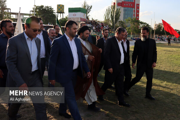 جشن صعود نود ارومیه به لیگ دسته یک فوتبال کشور