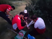 سقوط از ارتفاع در چشمه دوزری کرمانشاه یک مصدوم برجای گذاشت