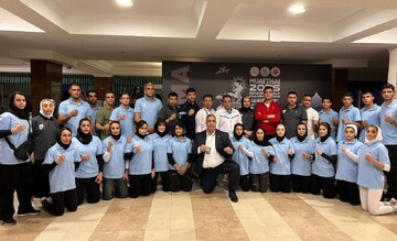 المنتخب الإيراني يحصد 8 ميداليات ملونة في بطولة العالم للمواي تاي
